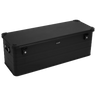 ALUBOX full Black Box - mit Deckel + Stapelecken: 159 L - 1170 x 425 x 400