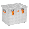 ALUBOX Transportkiste 3 mm Riffelblech silber: 70 L - 525 x 405 x 415