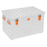 ALUBOX Transportkiste 3 mm Riffelblech silber: 150 L - 775 x 500 x 470