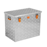 ALUBOX Transportkiste 3 mm Riffelblech silber: 234 L - 725 x 545 x 645