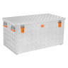 ALUBOX Transportkiste 3 mm Riffelblech silber: 250 L - 1020 x 545 x 515