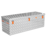 ALUBOX Transportkiste 3 mm Riffelblech silber: 375 L - 1530 x 550 x 515