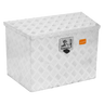 ALUBOX Riffelblech Deichselbox mit Gasdruckheber: 100 L