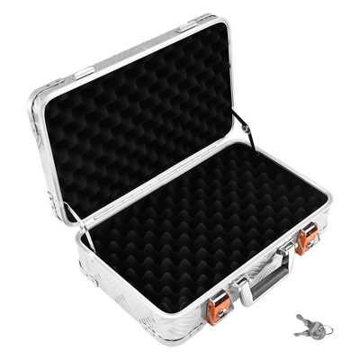 Alubox Gewehrkoffer Aluminium Riffelblech - Größenwahl XS