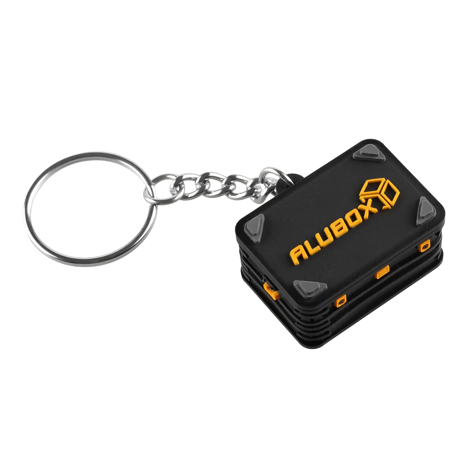Alubox Schlüsselanhänger schwarz