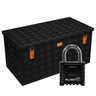 ALUBOX Riffelblech Alukiste 37 Liter - 312 Liter +  Zahlenschloss 4 stellig: 180L