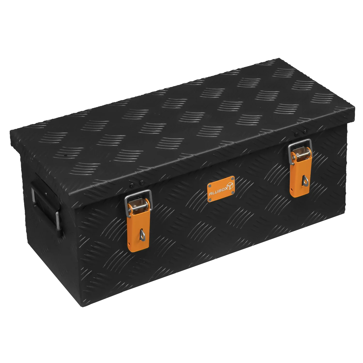 ALUBOX Strong Riffelblech 37 Liter - 470 Liter schwarz Verfügbarkeit siehe Tabelle 37 L - 625 x 305 x 265